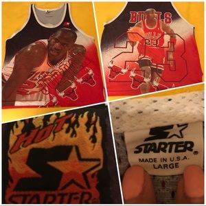 Vintage 90's Chicago Bulls Michael Jordan Jersey